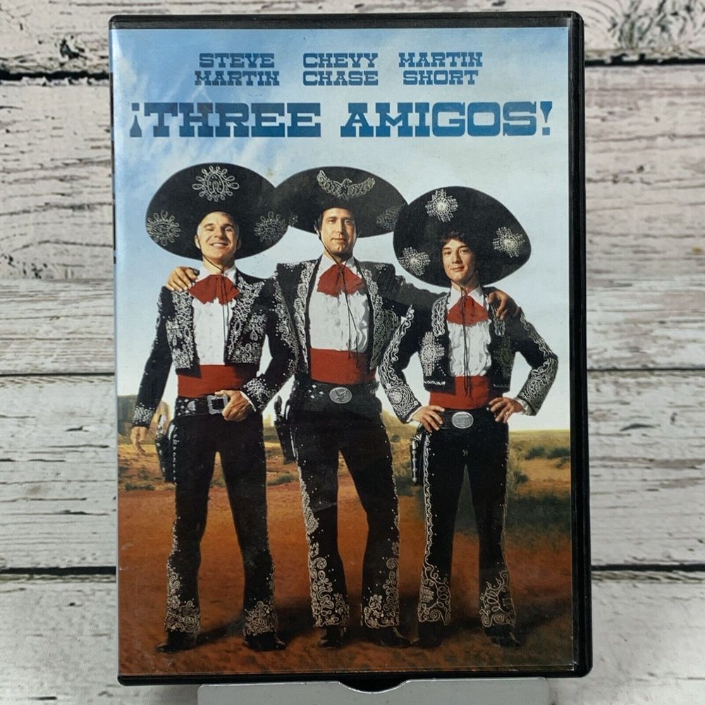 Three Amigos! [1986 DVD] Steve Martin Chevy Chase Martin‎ Short Comedy